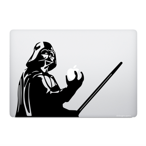 Calcomanía Sticker Vinil Laptop Vader