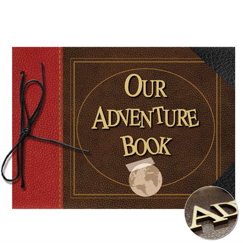Album De Fotos - Our Adventure Book - 3D Vintage