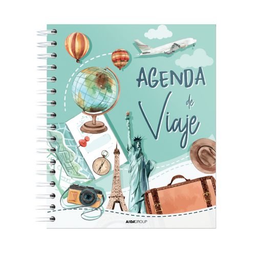 Agenda Organizador Para Viajes - Modelo Collage