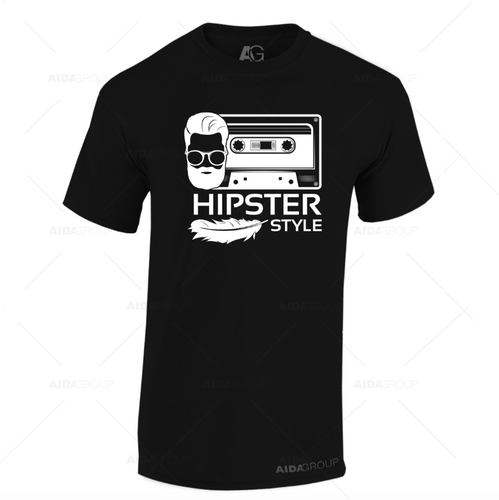 Playera Caballero Hipster Style Cassette